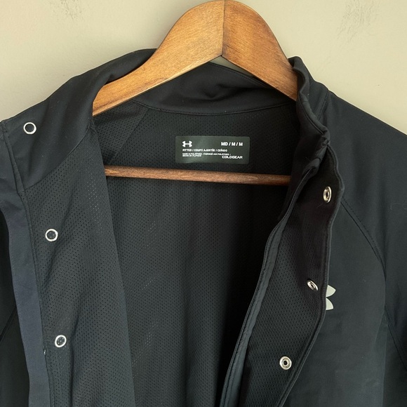 Under Armour Men’s Coldgear Vented Jacket Black M - Picture 5 of 8